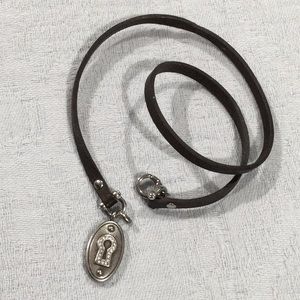 Fossil brown wrap bracelet